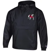 Champion UGA 1/2 Zip Wind Jacket - BLACK