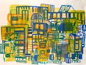Blue Map 8 — Miriam Singer