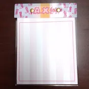 Disco Cowgirl Notepad- Alpha Chi Omega