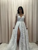 All Who Wander | "Astra" | Bridal Size 12 | Ivory/Biscotti/Porcelain