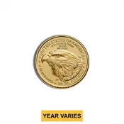 1/4 oz Gold Eagle - BU (Year Varies)