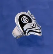 Frog Mask Ring