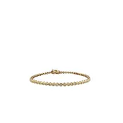 14 K Bezel Diamond Tennis Bracelet