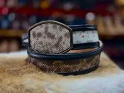 CUEVAS TRADITION | EXOTIC BELT | MODERN | SNAKE CARUNGA |135