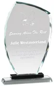 Premier Slant Glass Award
