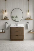 Calamigo 30" Bathroom Vanity Walnut