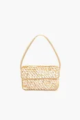 Rainbow Shell Beaded Shoulder Bag