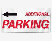 Additional Parking Banner