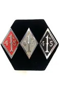 415 1% Sterling Silver Pin