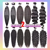 10A Engage Virgin Hair 2 Bundle Deal - Body Wave