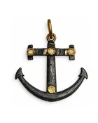 Anchor of Faith Diamond Pendant | Premium