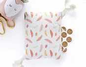 #0 #SmileMail Feathers Poly Bubble Mailers: 6.5x10