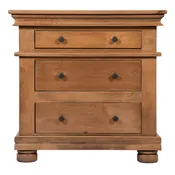 Gallatin 3 Drawer Bachelor Chest / Vintage Finish (As Shown)