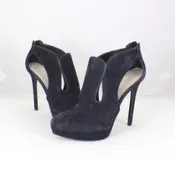 AERIN Black Suede Booties (Size USA 8.5 / Euro 38.5) #7033