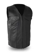 Badlands Men's Motorcycle Leather Vest