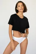 BOYFRIEND CROP TEE-SALE