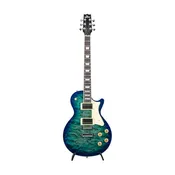 Ascent+ Collection H-150 Electric Guitar, Lake Blue Burst