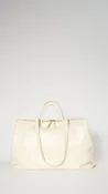 4 in Orizzontale Shoulder Bag in Milk