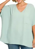 EveryDay Airflow Vneck Top/Plus