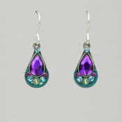 Firefly Carmel Simple Drop Earring - Purple