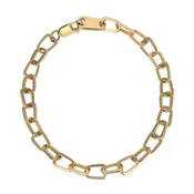 10k Gold Pop Top Cut Out Bracelet