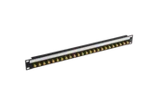 12G+ BNC Coaxial Bulkhead Patch Panel, 1x24, 1 RU