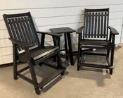 Amish Buggy Buy 3-piece Balcony set