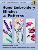 Hand Embroidery Patterns Book 1