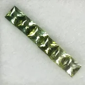 3.5mm – Afghan Blue Green Tourmaline Princess Cut Set