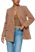 Aimee Oversized Suede Blazer