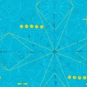 Andover | Sun Print 2022 - 10th Anniversary Collection | Compass | Water | A-8673-T1