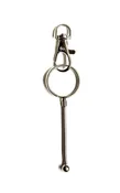 4.5 cm Keychain - Silver