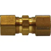 00062-10 - Brass Light Pattern Union Compression Fitting - 5/8-in x 5/8-in