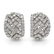 5.50 Carat Diamond Earrings