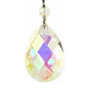 AB Swedish Glass Crystal Prism – Aurora Borealis Chandelier Crystal with Octagon