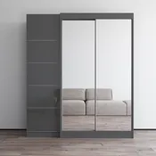 Aria 2D120-EX Wardrobe with 2 Mirrors