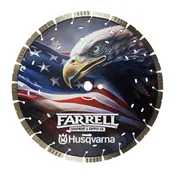 14" American Eagle Patriotic Diamond Blade