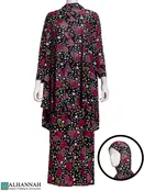 2 Piece Prayer Outfit – Rose Floral Print | ps627