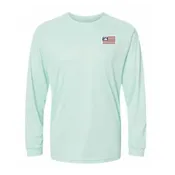 BEACH Series Tuna Flag Performance Long Sleeve Tee - SIZE MEDIUM