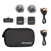 Blink 100 B6 Ultra-Portable 2-Person Clip-On Wireless Mic for Mobile Devices & Computers with USB-C (Open Box)