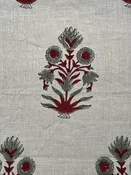 3 Yards Cut Out Linen Fabric