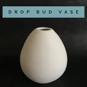 Drop bud vase V8 — Painted Plate