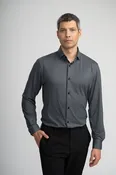 APEX - Black Birdseye Long Sleeve Shirt