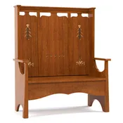 125th Anniversary Fireside Bench