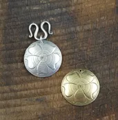 1″ Concho Pendant