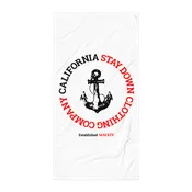 ANCHOR BEACH TOWEL