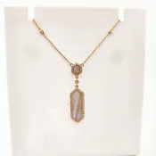 Mother of Pearl Drop Necklace