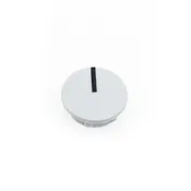 12mm Gray Knob Cap with Indicator Line for Symetrix 525, 528