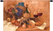 Abundant Table Fine Art Tapestry Wall Hanging 35×53 Inch Cotton Jacquard Woven Wall Tapestry