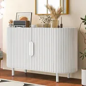 47.80 Inch high quality MDF Sideboard with Adjustable Shelves - 47.80 x 16.50